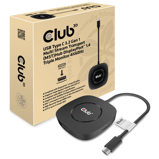 EAN 8719214471422 - CLUB3D CSV-1550 base para portátil y replicador de puertos Alámbrico USB 3.2 Gen 1 (3.1 Gen 1) Type-C Neg imagen 2