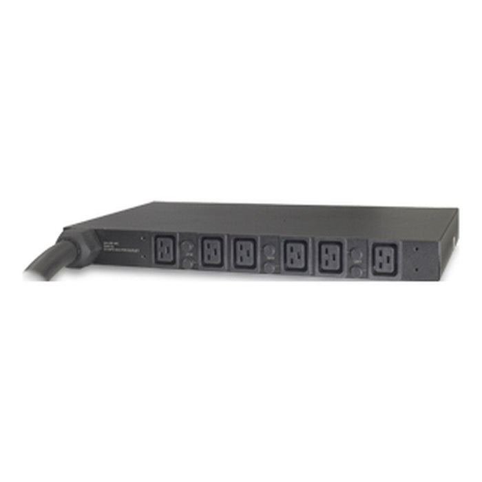 Apc Basic Rack Pdu Unidad De Distribución De Alimentación (Montaje En Bastidor) Ca 208 V Trifásico Input: Hubbell Cs8365c Conectores De Salida: 6 (Iec 60320 C19) 1u 2.4 M Cable Para P/N: Smtl1000rmi2uc Smx1000c Smx1500rm2uc Smx1500rm2uc