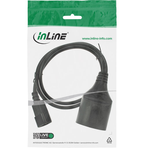EAN 4043718137886 - InLine 16659A cable de transmisión Negro 1 m imagen 2