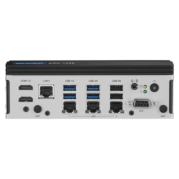 EAN 5715063710982 - Advantech ARK-1250L 1,5 GHz 1,5 kg Negro, Acero inoxidable i5-1145G7E imagen 3