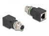 EAN 4043619600649 - DeLOCK 60064 cambiador de género para cable RJ-45 Negro imagen 1