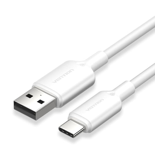 EAN 6922794709744 - Vention CTQWF cable USB USB 2.0 1 m USB A USB C 0,48 Gbit/s 60 W Blanco imagen 1