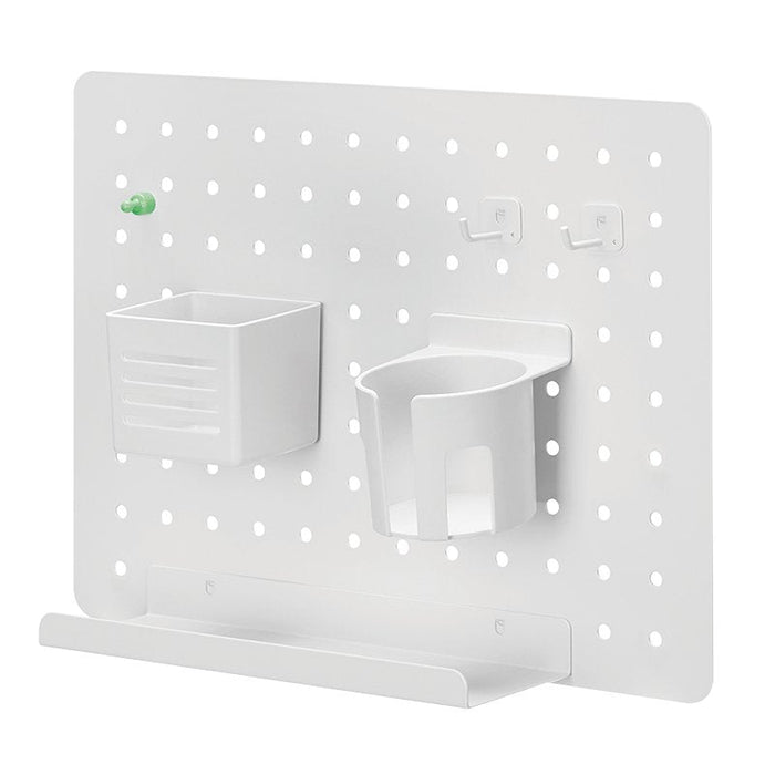 Pegboard, Wall-Mounted, Office, 420x320mm, Blanco