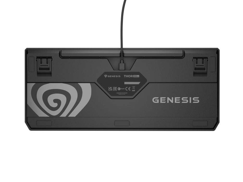 EAN 5901969444445 - GENESIS THOR 230 TKL teclado Juego USB + RF Wireless + Bluetooth QWERTY Negro, Azul, Gris, Naranja imagen 13