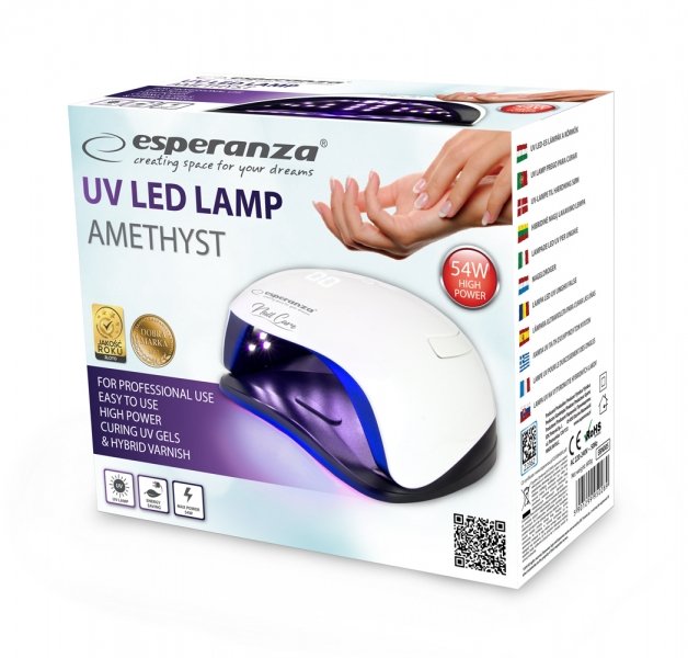 EAN 5901299950289 - Esperanza EBN005 secador de uñas 54 W UV + LED imagen 4