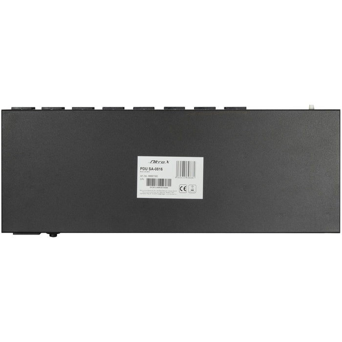 EAN 4260455648882 - Inter-Tech PDU SA-0816 unidad de distribución de energía (PDU) 8 salidas AC Negro imagen 3