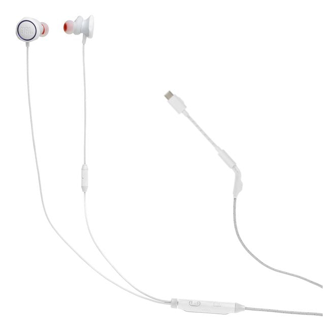 Jbl Quantum 50 C Wired In-Ear Gaming Headphones White Eu