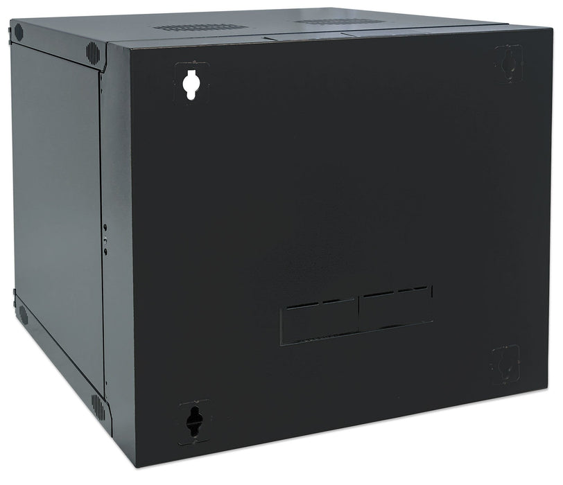 Intellinet Network Cabinet, Wall Mount (Double Section Hinged Swing Out), 6u, Usable Depth 235mm/Width 465mm, Negro, Flatpack, Max 30kg, Swings Out For Access To Back Of Cabinet When Installed On Wall, 19", Parts For Wall Install (Eg