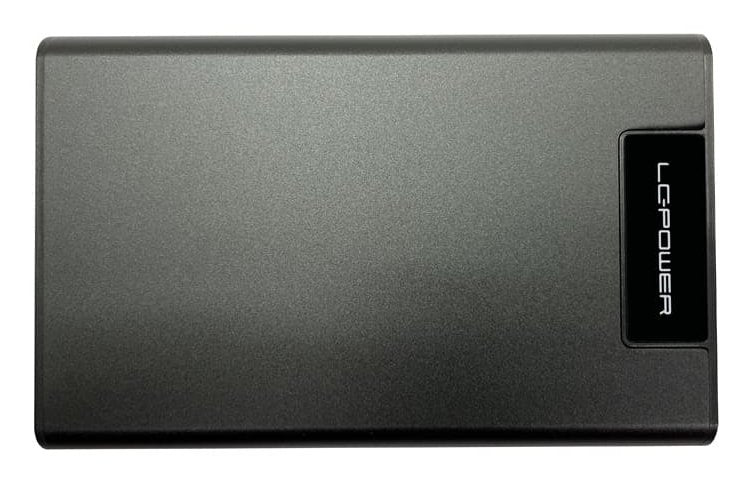 Lc-Power Lc-25u3-C4 Caja Para Disco Duro Externo Carcasa De Disco Duro/Ssd Negro 2.5" Usb Con Suministro De Corriente