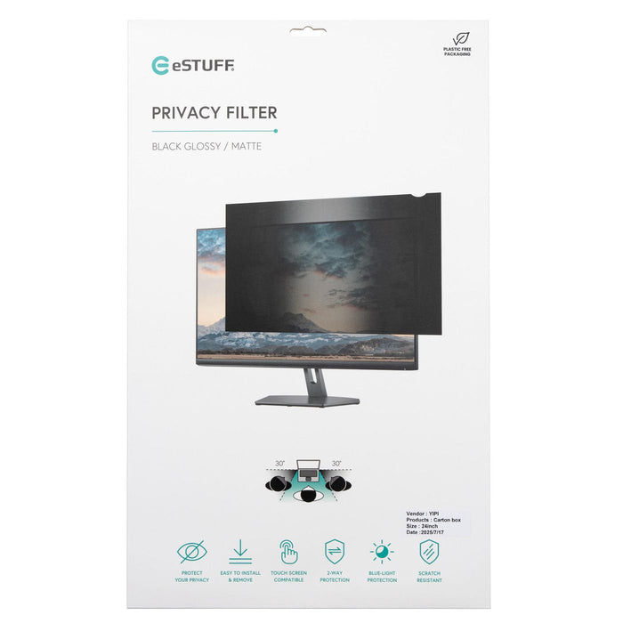 Privacy Filter 30" 400 Mm X  400 Mm 16:10 Supports Touch