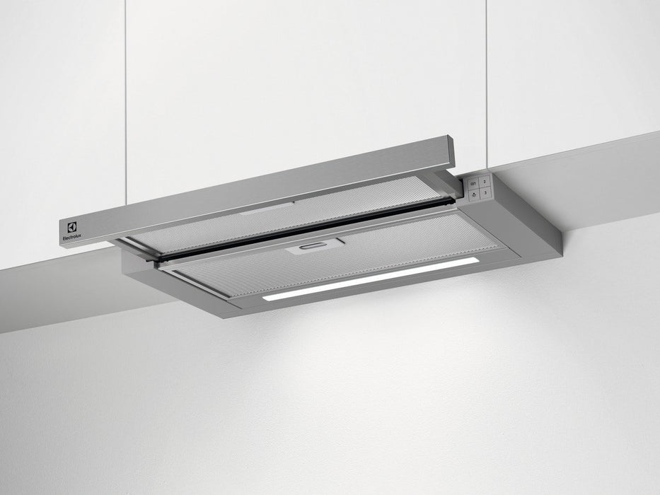 EAN 7332543810222 - Electrolux LFP616X Semintegrada (extraíble) Gris 600 m³/h imagen 1