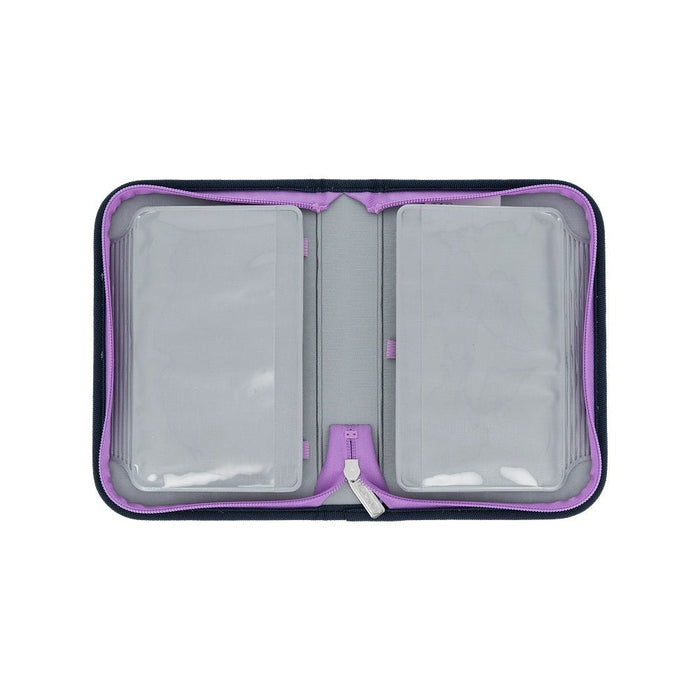 Herlitz Juego De Mochilas Escolares De 4 Piezas, 17 L, Ergonómica  Negro