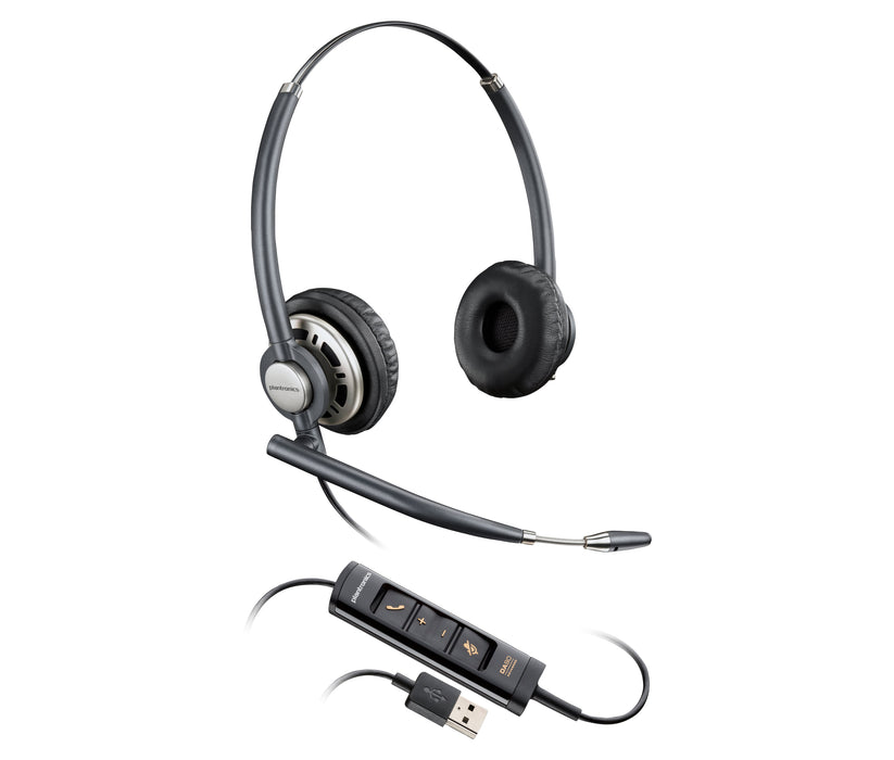EAN 0017229151505 - HP Poly EncorePro 725 USB-A Stereo Headset TAA Alámbrico Diadema Oficina/Centro de llamadas USB tipo A Ne imagen 1