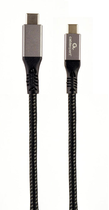 EAN 8716309123747 - Gembird CCBP-USB3-CMCM100-1.5M cable USB USB 3.2 Gen 2 (3.1 Gen 2) 1,5 m USB C Negro, Plata imagen 1