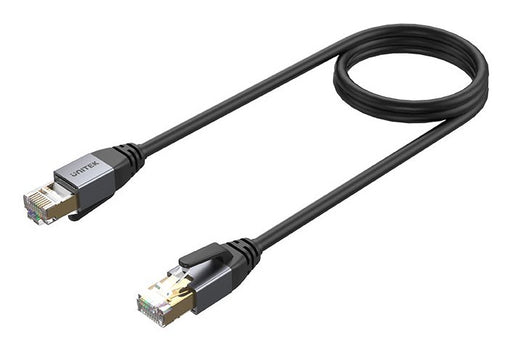 EAN 4894160055682 - UNITEK C18149AGY03-2M cable de red Negro Cat8 S/FTP (S-STP) imagen 1