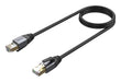 EAN 4894160055668 - UNITEK C18149AGY03-1M cable de red Negro Cat8 S/FTP (S-STP) imagen 1