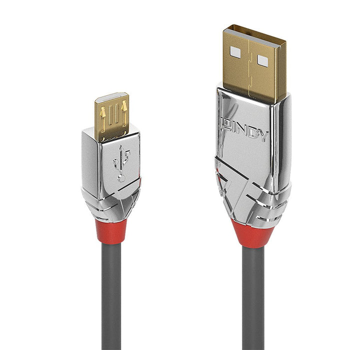 EAN 4002888366540 - Lindy 36654 cable USB USB 2.0 5 m USB A Micro-USB B Gris imagen 1