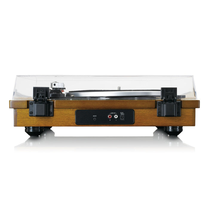 EAN 8711902066231 - Lenco LS-55WA tocadisco Tocadiscos de tracción por correa Madera Semiautomático imagen 8
