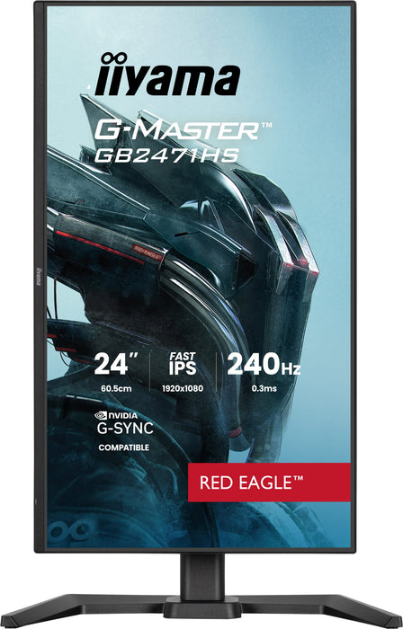 EAN 4948570126392 - iiyama G-MASTER GB2471HS-B1 pantalla para PC 60,5 cm (23.8") 1920 x 1080 Pixeles Full HD Negro imagen 2
