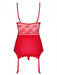 EAN 5901688213353 - Obsessive Lovica Conjunto de lencería Rojo Elastano, Poliamida imagen 2