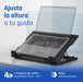EAN 8435364319369 - iggual RP2V17A Soporte para ordenador portátil Negro 43,2 cm (17") imagen 4