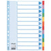 EAN 5902812001945 - Esselte Multi-coloured Cardboard Dividers Separador en blanco con pestaña Caja de cartón imagen 1