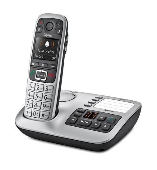 EAN 4250366848655 - Gigaset E560A teléfono Teléfono DECT Identificador de llamadas Negro, Plata imagen 1