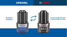 EAN 8710364082834 - Dremel F0138240JA multiherramienta oscilante Gris, Negro, Azul 35000 OPM imagen 7