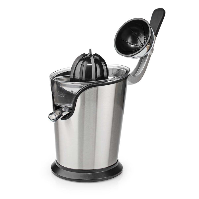 EAN 5412810408900 - Nedis KAJC200SR exprimidor Exprimidor eléctrico con brazo 100 W Aluminio, Negro imagen 7