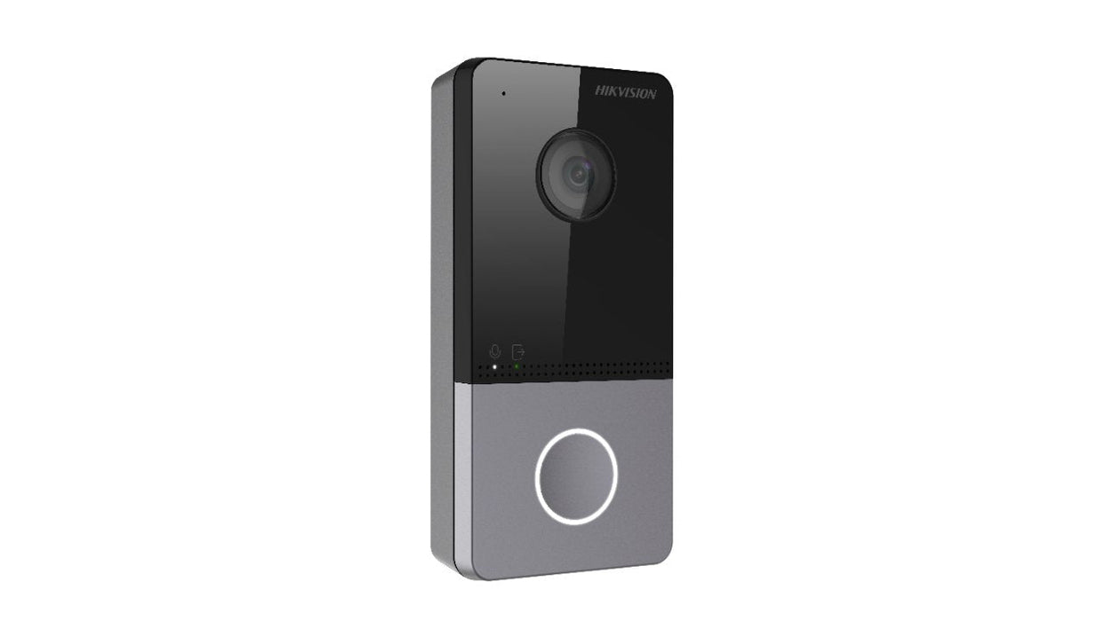 Hikvision Video Intercom Villa Door Station Ds-Kv6113-Wpe1(C),2mp, Black