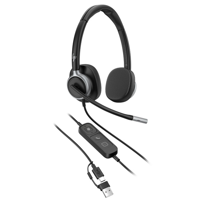 EAN 0199251820878 - HP Poly Mission 625 Stereo USB Wired Headset Alámbrico Diadema Business/Everyday USB Tipo C Negro imagen 3