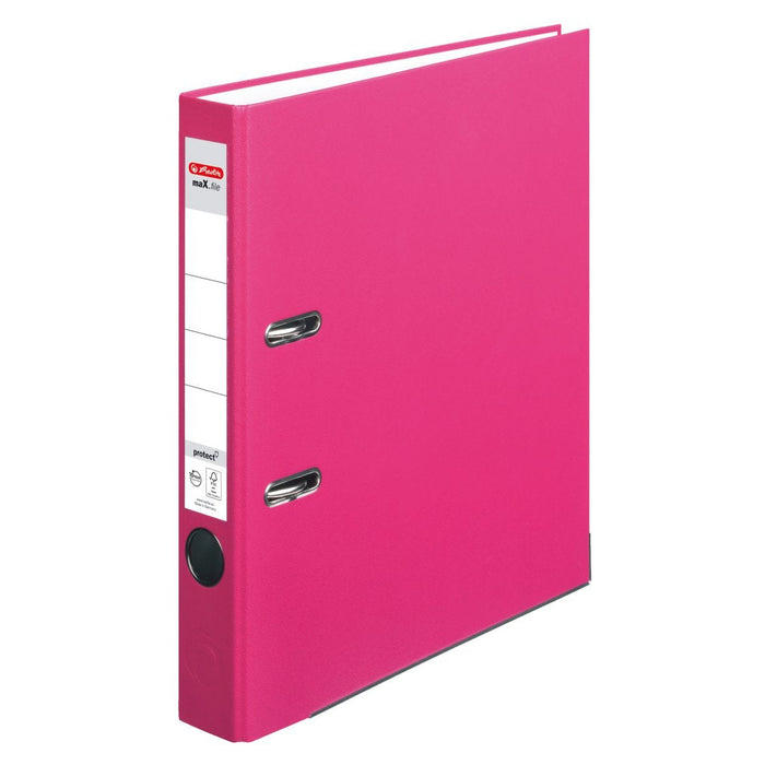 Herlitz Max.File Carpeta De Cartón A4 Rosa