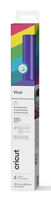 Cricut 2011588 Vinilo De Transferencia Térmica Lámina De Vinilo De Transferencia Térmica Vinilo De Termotransferencia Liso 6 Hojas
