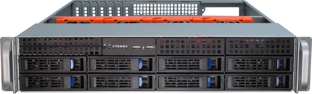 EAN 4260133126381 - Inter-Tech IPC 2U-2408 Estante Negro, Acero inoxidable imagen 4