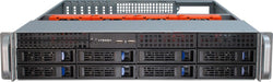 EAN 4260133126381 - Inter-Tech IPC 2U-2408 Estante Negro, Acero inoxidable imagen 4