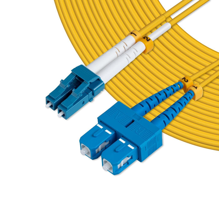 EAN 5704327063872 - Microconnect FIB4210005 Cable de fibra óptica e InfiniBand 0,5 m LC SC Amarillo imagen 2