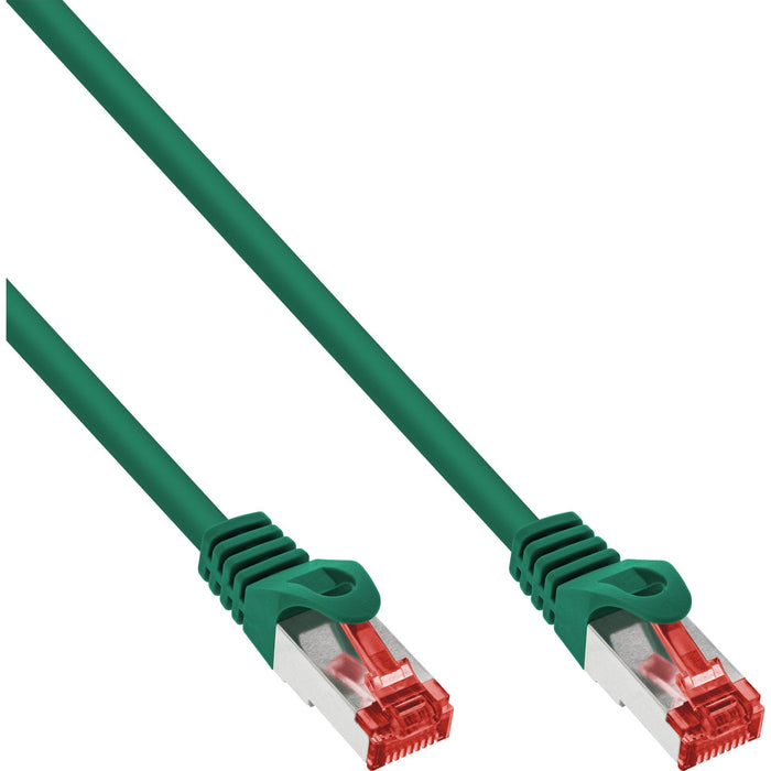 40 Piezas Bulk-Pack Inline Cable De Red S/Ftp Pimf Cat.6 250mhz Pvc Cobre Verde 2m