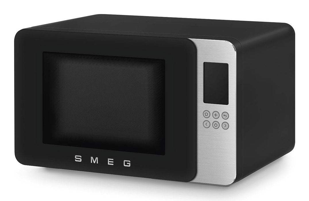 Smeg Mikrowelle M. Grill Moc01blmeu , Negro