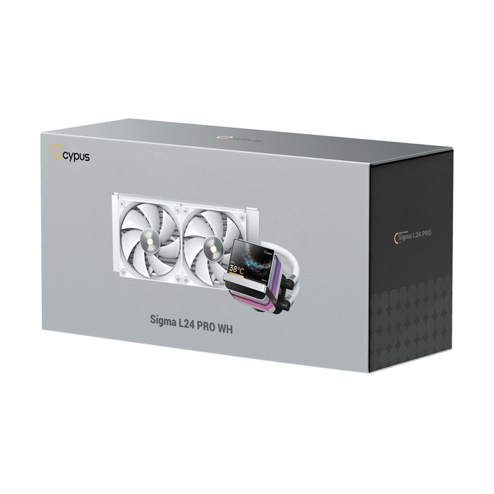 Refrigeracion Liquida Cpu Ocypus Sigma L24 Pro (Blanco) Sigma-L24-Wh2anwl00p-Gl