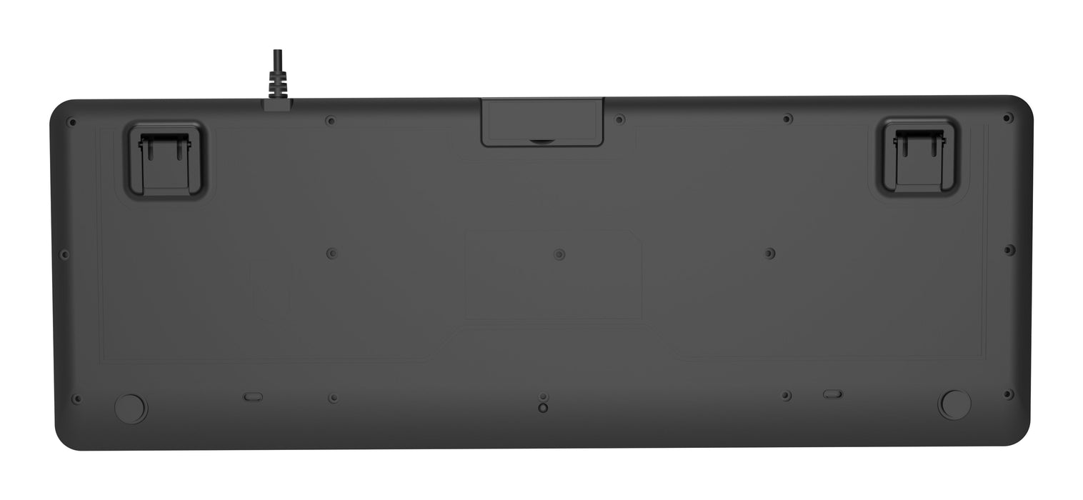 Gembird Slim Wired Multimedia Keyboard Negro Us Layout
