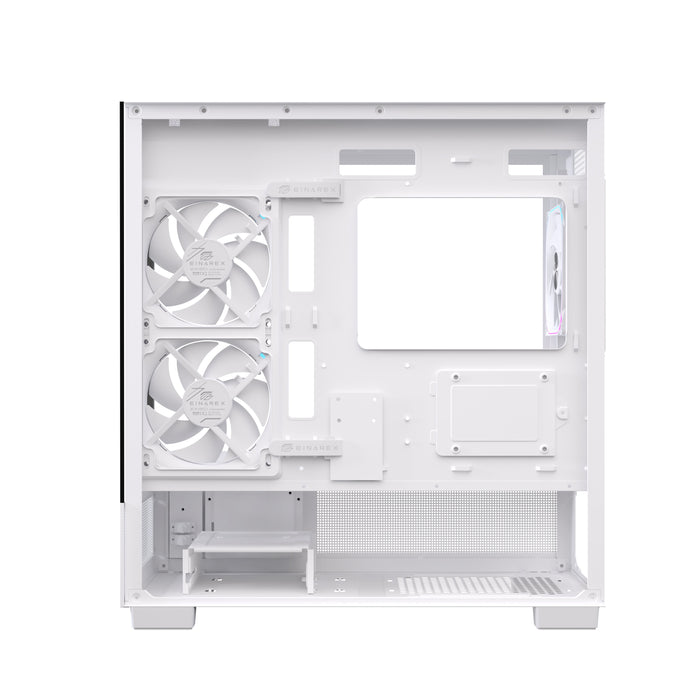 EAN 6977277360073 - Einarex EXCS-SM-51DR-W carcasa de ordenador Micro Torre Blanco imagen 5