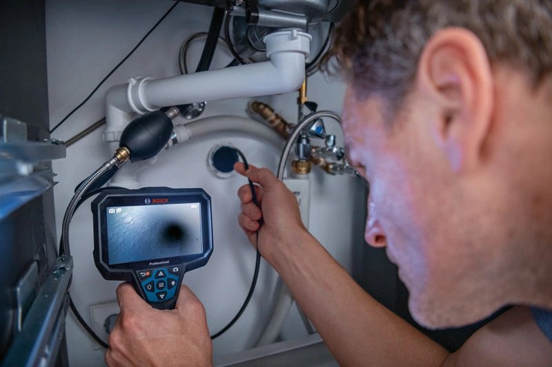 EAN 4059952657264 - Bosch GIC 12V-5-27 C PROFESSIONAL cámara de inspección industrial 8,3 mm Sonda dócil flexible IP67, IP54 imagen 5