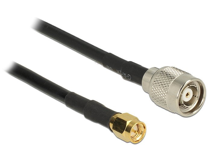 Delock Cable De Antena Rp-Tnc Macho > Sma Macho Rg-58 C/U