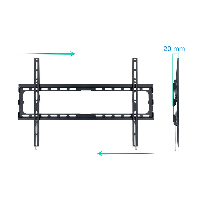 EAN 8433281011960 - TooQ LP1080F-B soporte para TV 2,03 m (80") Negro imagen 2