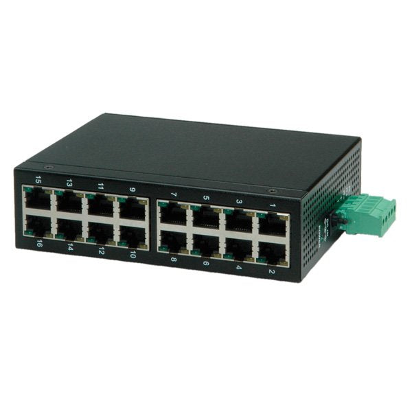 Roline Industrie Switch 16x Rj-45, Unmanaged