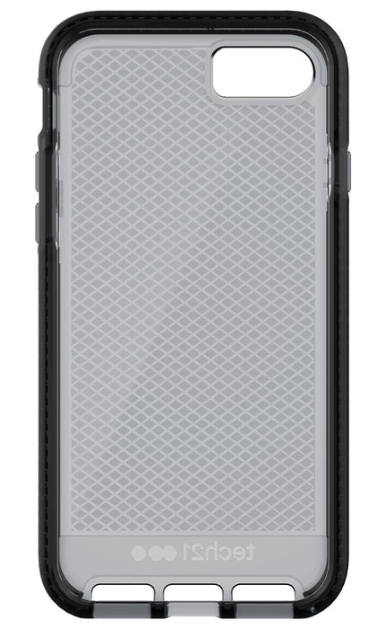 Tech21 Evocheck Case Smoke Negro For Iphone Se 7 8 - 5055517362535