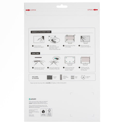 EAN 5706998845146 - eSTUFF GLBB14310175 filtro para monitor 35,6 cm (14") Portátil Filtro de privacidad para pantallas sin ma imagen 2
