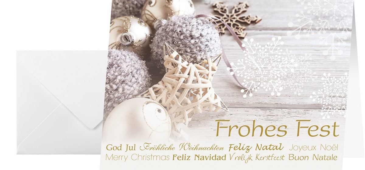 Sigel Weihnachtskarten Christmas Feeling Ds034 Din A6, 25 Unidades