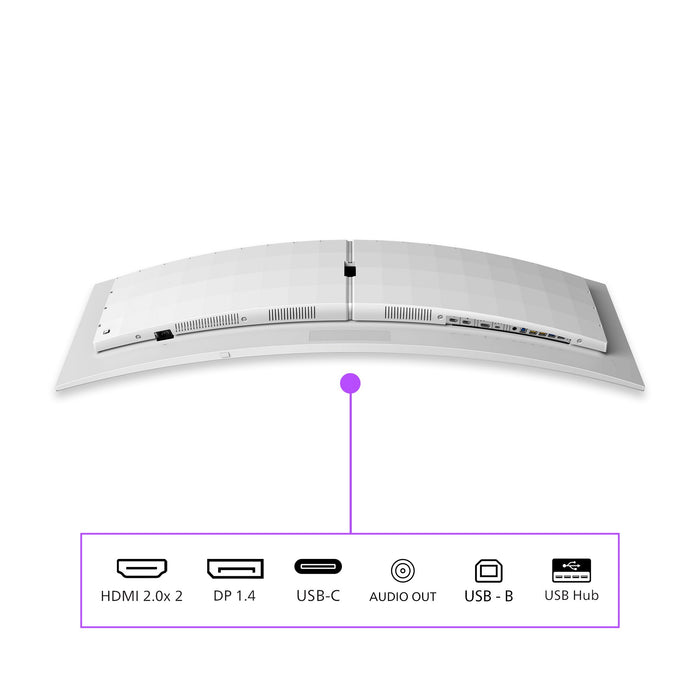 EAN 8712581803926 - Philips Evnia 8000 49M2C8900L/00 pantalla para PC 124,2 cm (48.9") 5120 x 1440 Pixeles Dual QHD QD-OLED B imagen 5