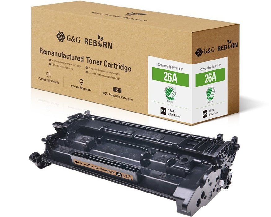 G&G Reborn-Toner Compatible Con Hp 26a / Cf226a